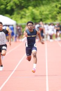Holy Trinity track runner